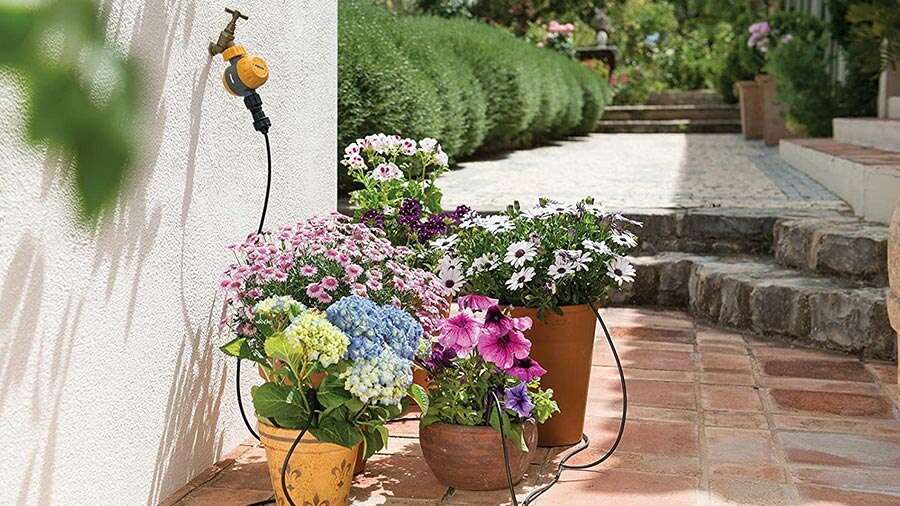 Arroseur automatique Hozelock kit 15 pots 2802 Arroseur automatique Hozelock kit 15 pots 2802